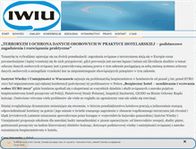 Tablet Screenshot of iwiu.pl